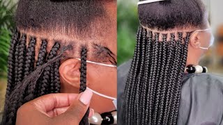 How To Box Braids 🔥 [upl. by Waldemar928]