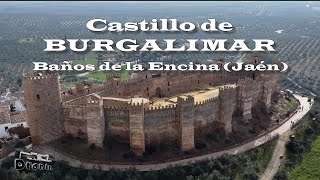 Castillo de Burgalimar  Dronín [upl. by Etselec]