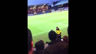 Aberdeen fans at Dens Park [upl. by Ij585]