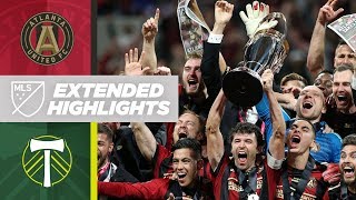 MLS Cup 2018 Atlanta United vs Portland Timbers  December 8 2018 [upl. by Chandos678]