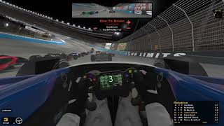 iRacing 255 MPH Dallara iR01 at Texas [upl. by Raffo]