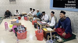 PENGAJIAN MANAKIB MALAM JUMAT DI KEDIAMAN ABAH CIOMAS BANTEN [upl. by Shipman]