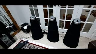 Bang amp Olufsen Beolab 9s with Beocenter 2 G7TRADER [upl. by Kcirdek]