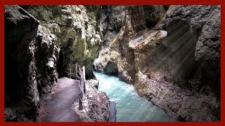 Partnachklamm GarmischPartenkirchen  Eines der schönsten Naturdenkmäler Bayerns [upl. by Sesiom]