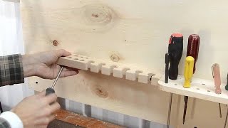 Making wall tool holders [upl. by Patricio713]