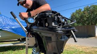 15hp Evinrude Fail Major Overheat [upl. by Neffirg]