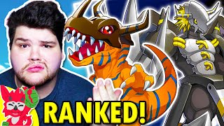 EVERY Greymon Ranked [upl. by Carver107]