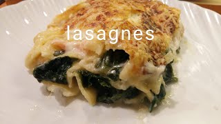 Recette lasagne saumon fumé épinard  لازانيا السلق والسلمون [upl. by Norab]