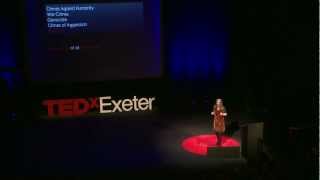 Ecocide the 5th Crime Against Peace Polly Higgins at TEDxExeter [upl. by Nathalia934]