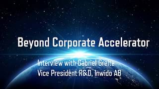 Interview with Gabriel Grelte at Inwido about Beyond Corporate Accelerator [upl. by Mavis834]