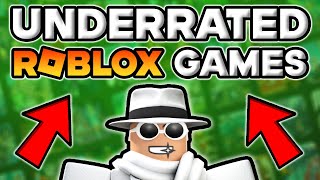 Top 10 Most Fun Underrated Roblox Games 2023 [upl. by Lindy]