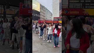 Biggest London Street Dance Show  Social Dancing  🇬🇧 fyp short shorts [upl. by Leribag52]