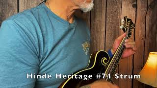 Mandolin Comparison Gibson F5G Hinde Heritage 74 Gilchrist Model 5 [upl. by Annahgiel957]