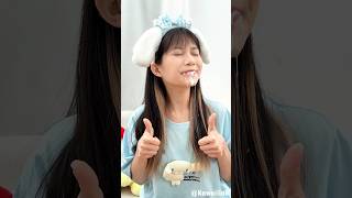 How to make the best CINNAMOROLL CHOCOLATE CAKE for sibling ❤️ shorts [upl. by Annaor]