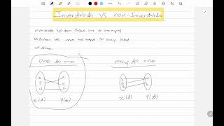 invertible vs non invertible sys [upl. by Rori]