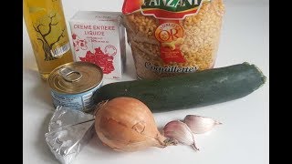 سوف تعشقين المكرونة بهذه الطريقة البسيطة 👌🏻 pâtes thoncourgettes [upl. by Awad]