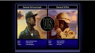 Command and Conquer Generals Zero Hour Reborn challenge with laser general and general griffon [upl. by Saphra]