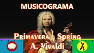 MUSICOGRAMA  PRIMAVERA  SPRING  VIVALDI [upl. by Thilde784]