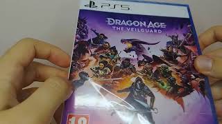 Unboxing gry Dragon Age The Veilguard PS5 PL [upl. by Ardnu]