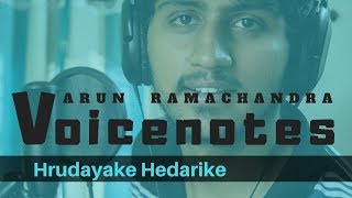 Voicenotes  Varun  Hrudayake Hedarike  Cover [upl. by Winthorpe501]