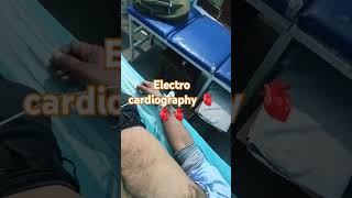 Electro Cardiographyin hospital of patientvairalvideo my you tube channel [upl. by Cyrille]