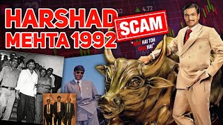 SCAM 1992 🔥  The Harshad Mehta Story Explained in Telugu  SV worldz [upl. by Anaeda]