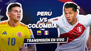 PERÚ VS COLOMBIA  FUTBOL EN VIVO  LA PELOTITA PARADA ⚽🦵 [upl. by Goodyear]