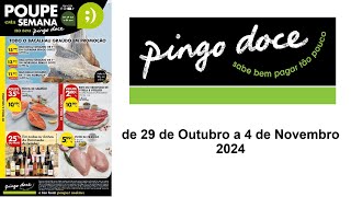 Folheto Pingo Doce PT de 29 de Outubro a 4 de Novembro 2024 [upl. by Zerep138]