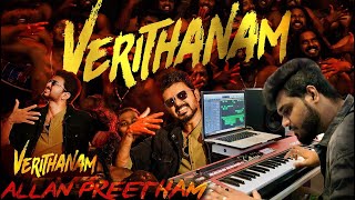 Bigil  Verithanam  Cover  Allan Preetham  Thalapathy Vijay  AR Rahman [upl. by Ranjiv]