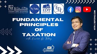 Fundamental Principles of Taxation  Inherent Powers of the State [upl. by Lever]