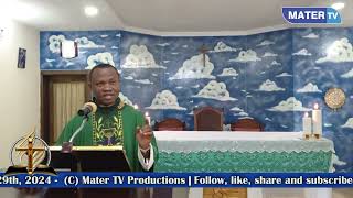 Homily for 26th Sunday in Ordinary Time Year B by Rev Fr Ephraim U Ibekwe September 29 2024 [upl. by Sitruc719]