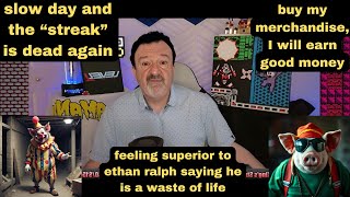 DsPbuy my merchandisereacting to ethan ralph saying he is a waste of life  very slow day [upl. by Affer]