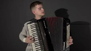 Blue  Eiffel 65 Accordion Cover by Nikolay Navitsky [upl. by Dennet85]