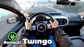 New Renault Twingo Electric 2021 Test Drive Review POV [upl. by Icram226]