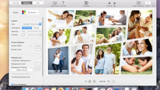 How to Create and Set Collage to Desktop Picture  TurboCollage [upl. by Fabrianne]