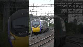 Pride Pendolinos full tilt Wolverton pendolino trains [upl. by Love593]