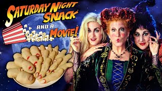 HALLOWEEN MOVIE NIGHT HOCUS POCUS in SALEM MA with FRIGHTENING FINGERS and DEAD MANS TOES [upl. by Frye240]