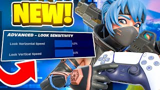 NEW Best Chapter 6 Controller Settings for Fortnite AIMBOT  FAST EDITS PS4PS5PCXBOX [upl. by Wilbert]