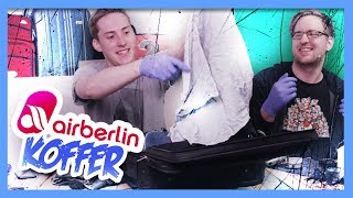 Jagd auf die letzten Air Berlin Koffer  Kofferauktion Unboxing  Restposten malternativ [upl. by Hennebery]