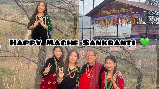 Happy Maghe Sankranti 💚 Chhantyal Samjhghar ❤️ Dance Competition 🥰 [upl. by Brelje648]