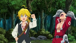 Meliodas elizabeth Zeldris gelda van al reinó demoníaco Nanatsu no taizai película 2021 [upl. by Ario]