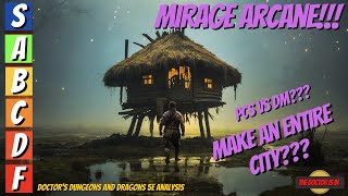 How Should Dungeon Masters And Players Use the Spell MIRAGE ARCANE in Dungeons and Dragons [upl. by Hairahcez]