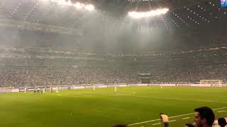 Grêmio 1 x 0 Lanús Torcida do Grêmio faz a festa na Arena após gol na final da Libertadores [upl. by Andrus]