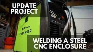 Forney Easy Weld 125 FC Update Project  Welding A Steel Shapeoko CNC Enclosure Part 1 [upl. by Forlini]