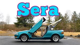 1990 Toyota Sera Regular Car Reviews [upl. by Llertnad765]