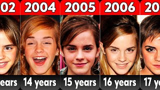 Emma Watson Hermione Granger from 2000 to 2023 [upl. by Twitt495]