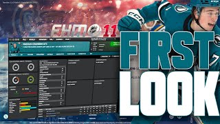 FHM 11 🏒  First Look and New Features of Franchise Hockey Manager 11  Windows PC Mac [upl. by Searby611]