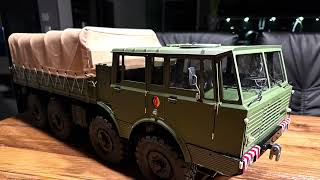 Cross Rc Tatra 813  Construction and test drive  Cross Rc [upl. by Kristine]