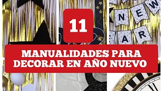 11 MANUALIDADES PARA DECORAR EN AÑO NUEVOCrafts to decorate for the new year [upl. by Bray]