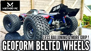 Im OBSESSED with Geoform Belted Wheels on My Traxxas Sledge [upl. by Elad]